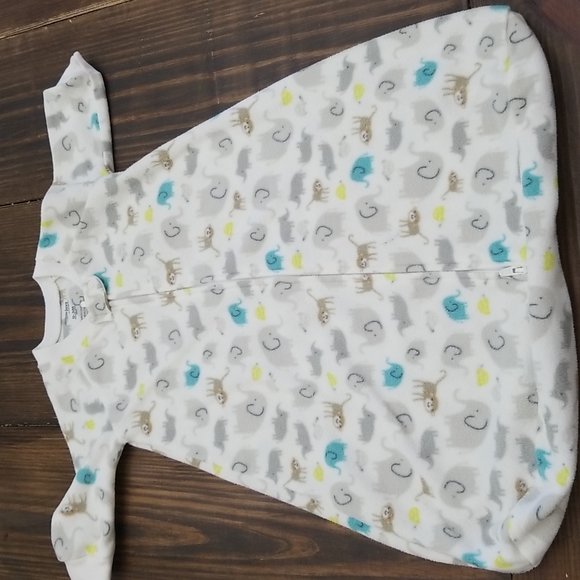 Carter's Fleece Sleep Sack Bundle 0-3M - Picture 4 of 5